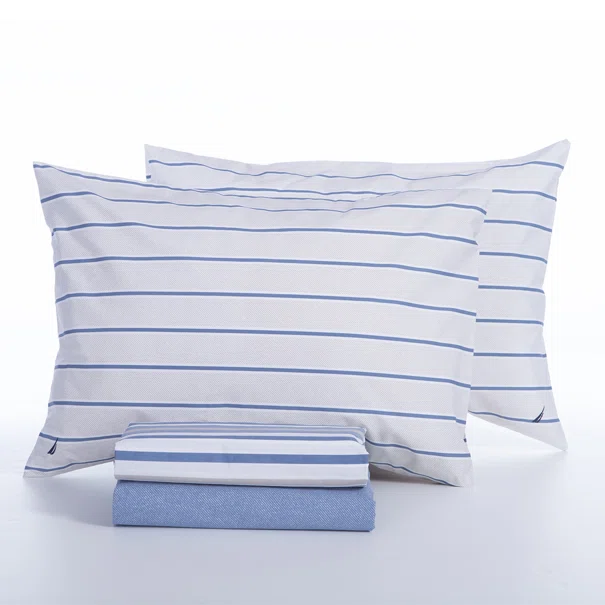 Σεντόνια Διπλά (Σετ) Nautica By Nef-Nef Homeware Nau Ocean