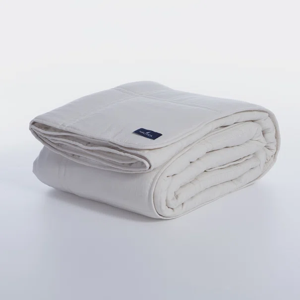Κουβερλί Υπέρδιπλο (230x240) Nautica By Nef-Nef Homeware Nau Navy Off White