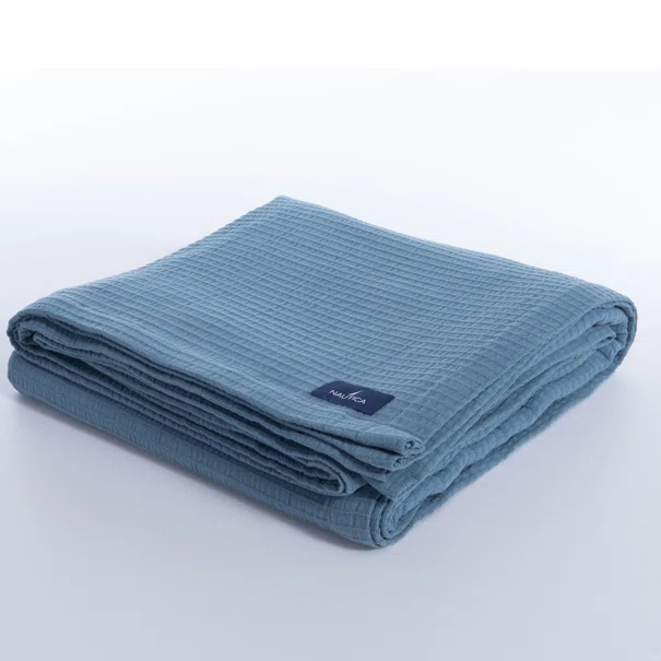 Κουβερτόριο Υπέρδιπλο (230x240) Ματλασέ Nautica Nef-Nef Homeware Nau Navy