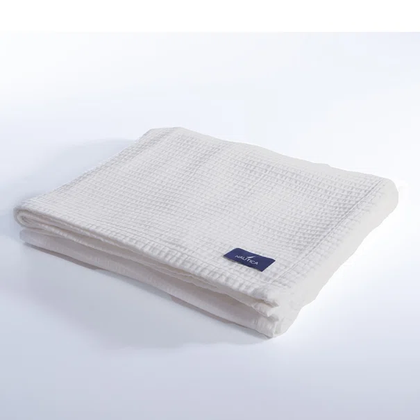 Κουβερτόριο Υπέρδιπλο (230x240) Ματλασέ Nautica Nef-Nef Homeware Nau Off White