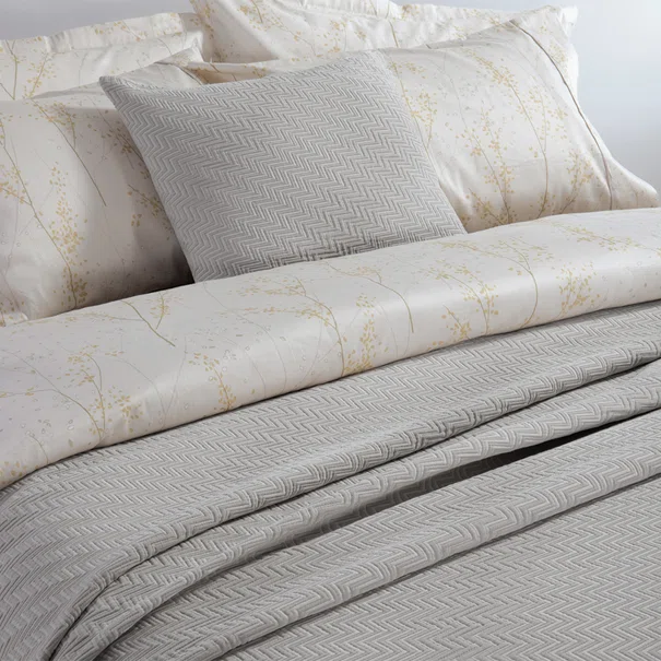 Κουβερτόριο Υπέρδιπλο (230x250) Ματλασέ Nef-Nef Homeware Chevie Grey