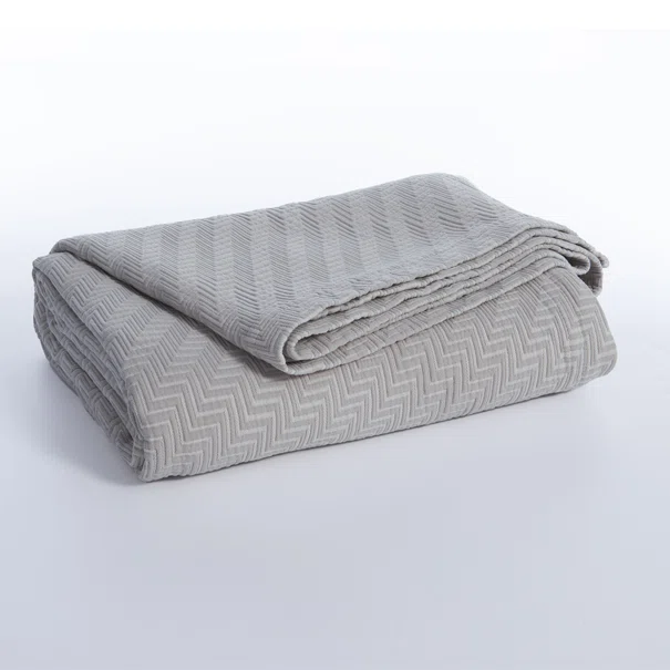Κουβερτόριο Υπέρδιπλο (230x250) Ματλασέ Nef-Nef Homeware Chevie Grey
