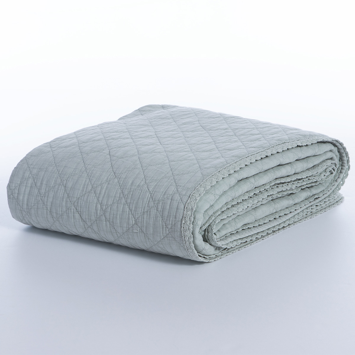 Κουβερλί Υπέρδιπλο (230X240) Nef-Nef Homeware Serenity Bruno Mint Λευκά Είδη Κρεβατοκάμαρας Υπέρδιπλα Spitishop