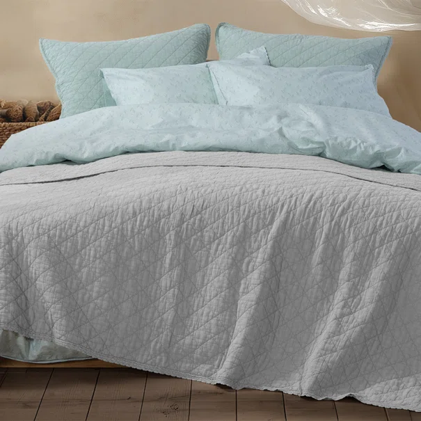 Κουβερλί Υπέρδιπλο (230x240) Nef-Nef Homeware Serenity Bruno Silver