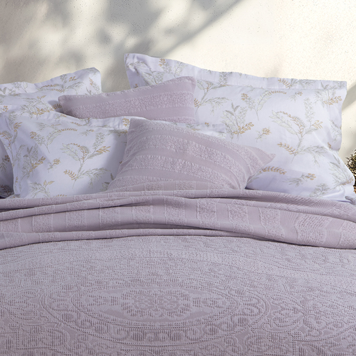 Διακοσμητική Μαξιλαροθήκη (50X50) Nef-Nef Homeware Premium Nantia Λευκά Είδη Κρεβατοκάμαρας Διακοσμητικά Μαξιλάρια Spitishop