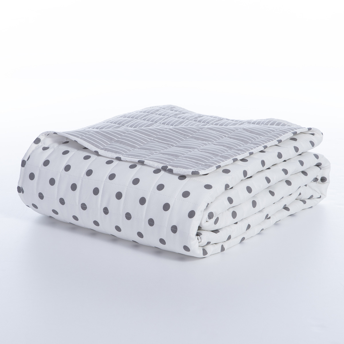 Κουβερλί Μονό (180X240) 2 Όψεων Nef-Nef Homeware Smart Donter Grey Λευκά Είδη Κρεβατοκάμαρας Μονά Spitishop