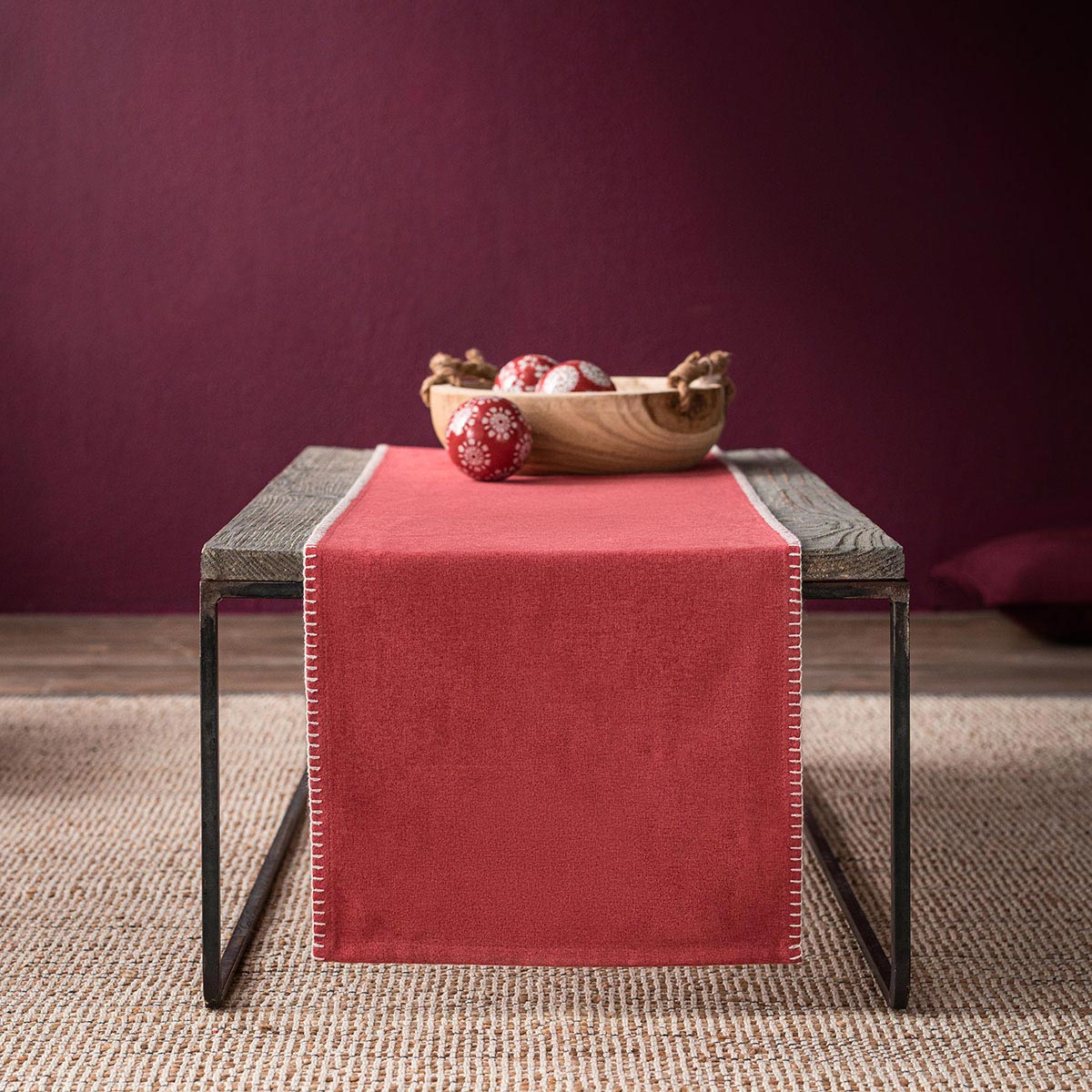 Τραβέρσα (35x150) Gofis Home Edelweiss Rose Orange 114/02
