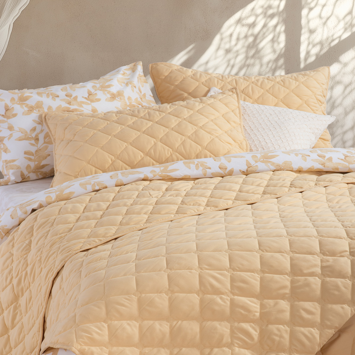 Κουβερλί Μονό (180x240) Nef-Nef Homeware Olga Honey