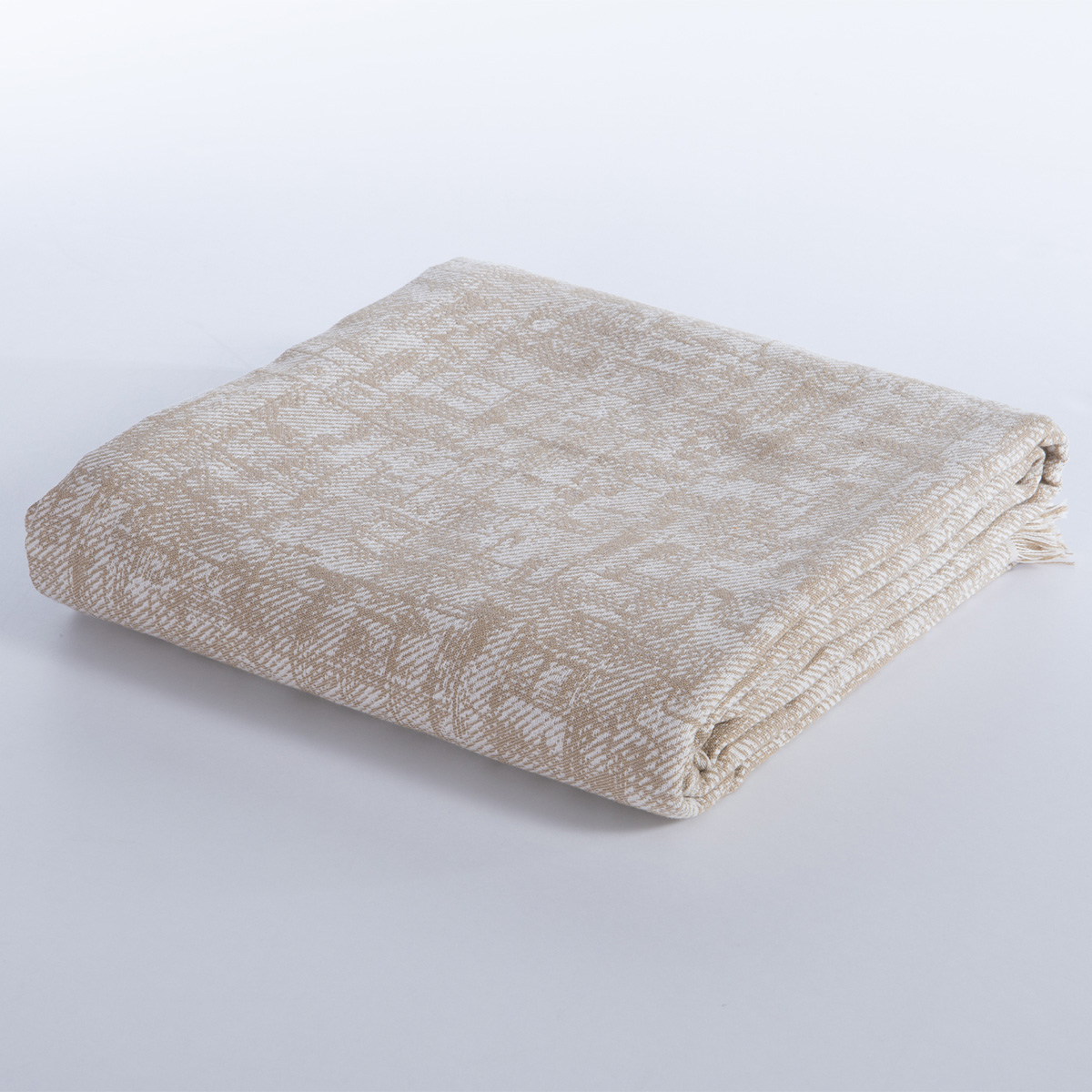 Ριχτάρι Καναπέ Διθέσιου (170X250) Nef-Nef Homeware Garcia Beige Λευκά Είδη Σαλονιού Ριχτάρια Καλοκαιρινά All Season Spitishop