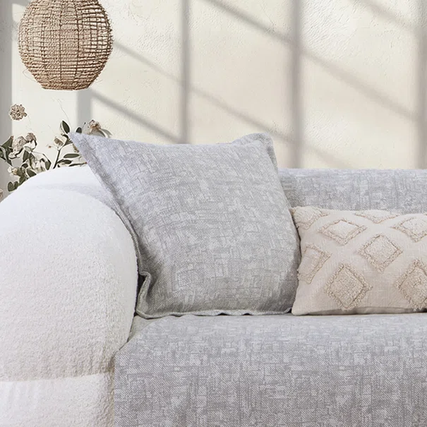 Διακοσμητικό Μαξιλάρι (50x50) Nef-Nef Homeware Garcia Grey