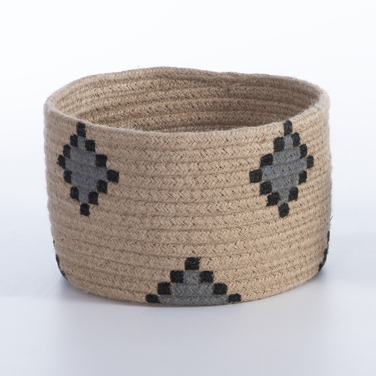 Καλάθι Αποθήκευσης (Φ22X14) Nef-Nef Homeware Alemao Blue Διακόσμηση Κουτιά & Καλάθια Spitishop