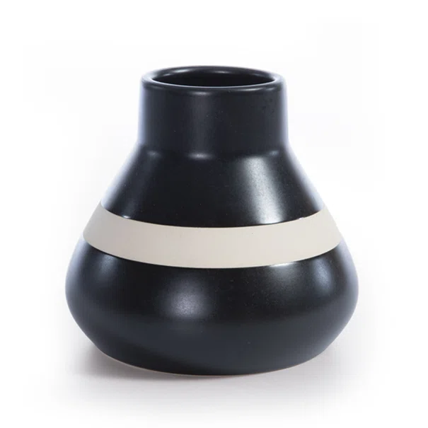 Διακοσμητικό Βάζο (Φ15.5x14.2) Nef-Nef Homeware Circui