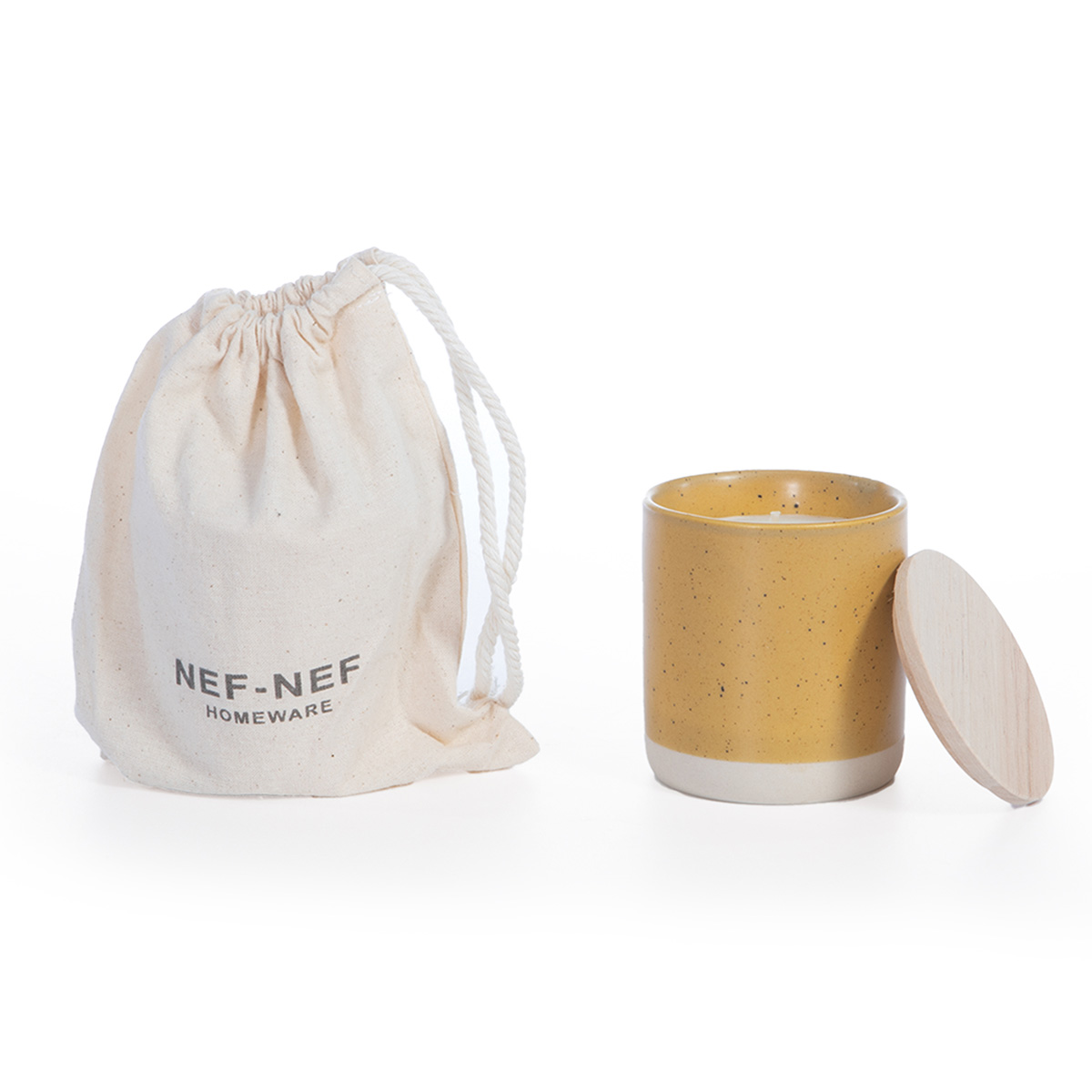 Κερί Αρωματικό 180Gr Nef-Nef Homeware Jasmine Shades Διακόσμηση Αρωματικά Χώρου - Diffuser Κεριά Spitishop