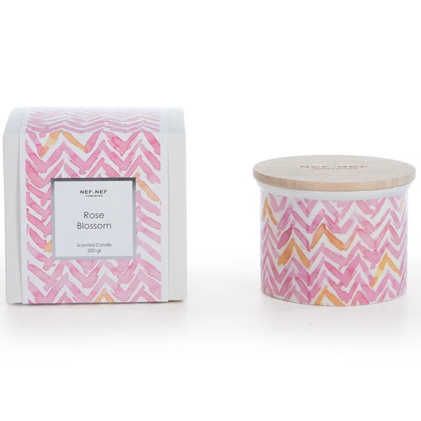 Κερί Αρωματικό 200gr Nef-Nef Homeware Rose Blossoms