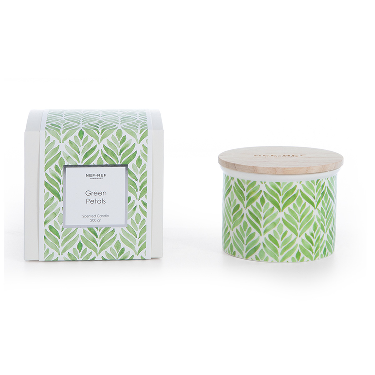 Κερί Αρωματικό 200gr Nef-Nef Homeware Green Petals