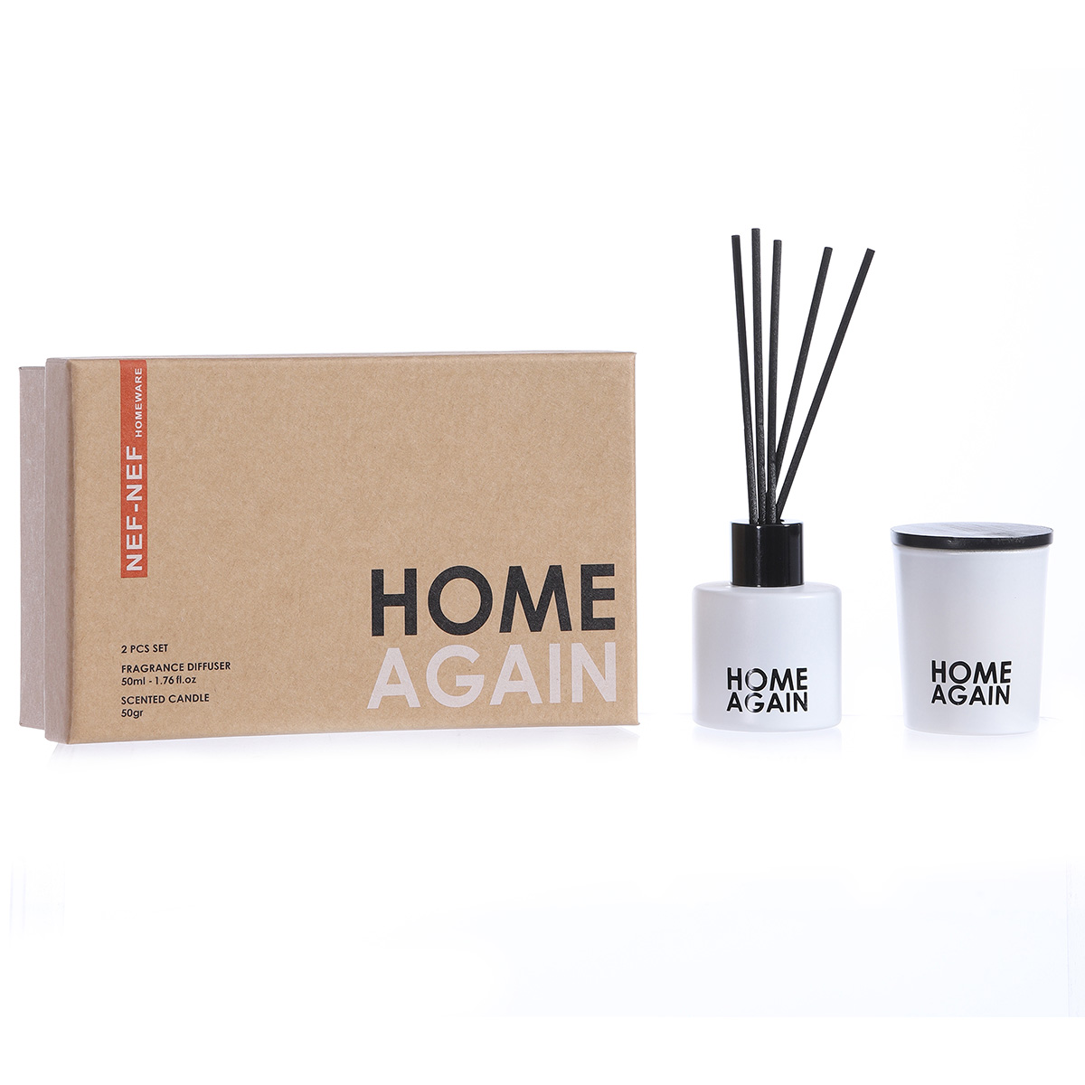 Σετ Αρωματικών Χώρου 2τμχ Nef-Nef Homeware Home Again