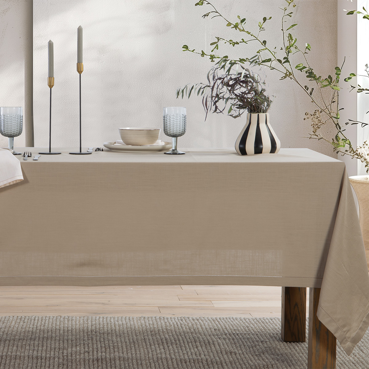 Τραπεζομάντηλο (150x250) Nef-Nef Homeware Steady Beige