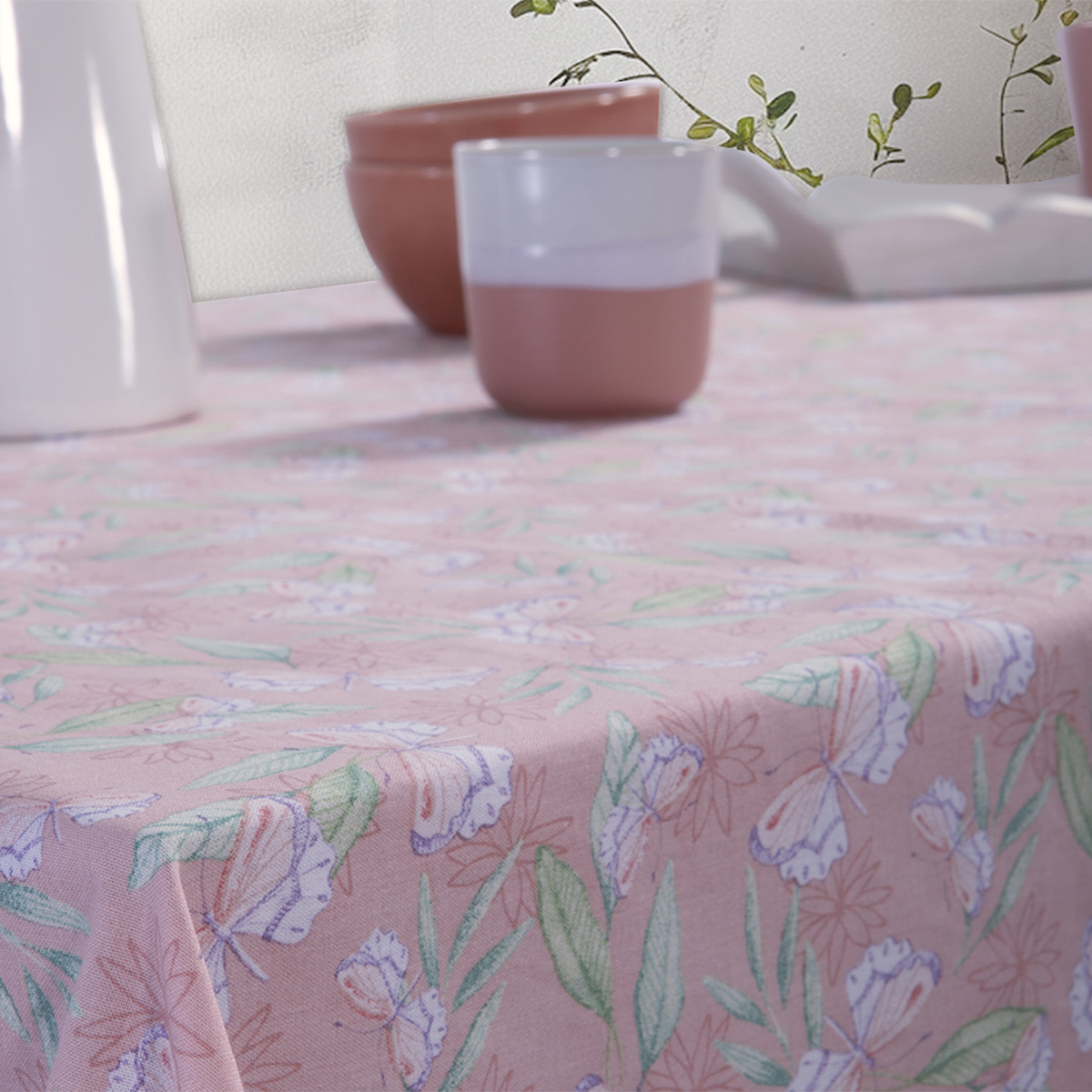 Αλέκιαστο Τραπεζομάντηλο (140X140) Nef-Nef Homeware Be You Tiful Λευκά Είδη Κουζίνας & Τραπεζαρίας Τραπεζομάντηλα Αλέκιαστα Πλαστικά Nef - Spitishop