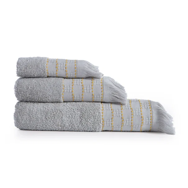 Πετσέτα Προσώπου (50x90) Nef-Nef Homeware Quantro Grey 500gsm