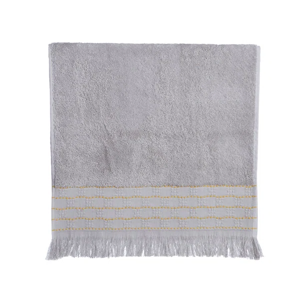 Πετσέτα Προσώπου (50x90) Nef-Nef Homeware Quantro Grey 500gsm