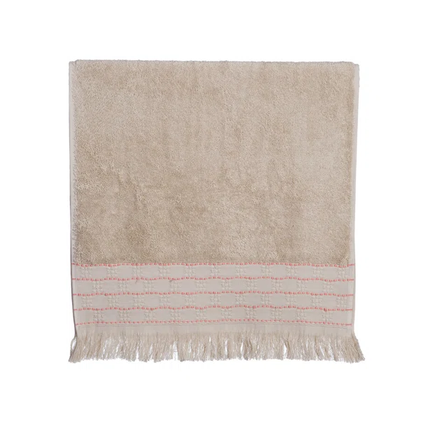 Πετσέτα Προσώπου (50x90) Nef-Nef Homeware Quantro Beige 500gsm
