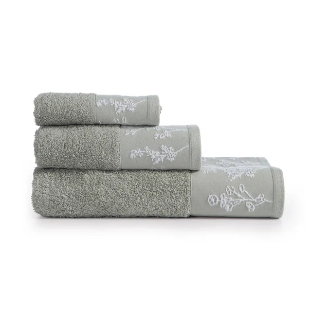 Πετσέτα Χεριών (30x50) Nef-Nef Homeware Claris Green 500gsm