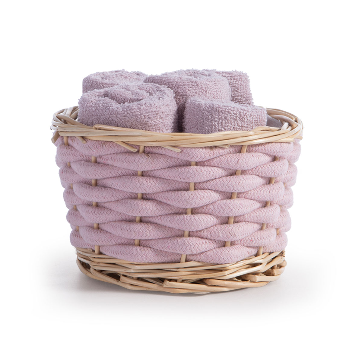 Λαβέτες (Σετ 5τμχ) Nef-Nef Homeware Borra Lilac 300gsm