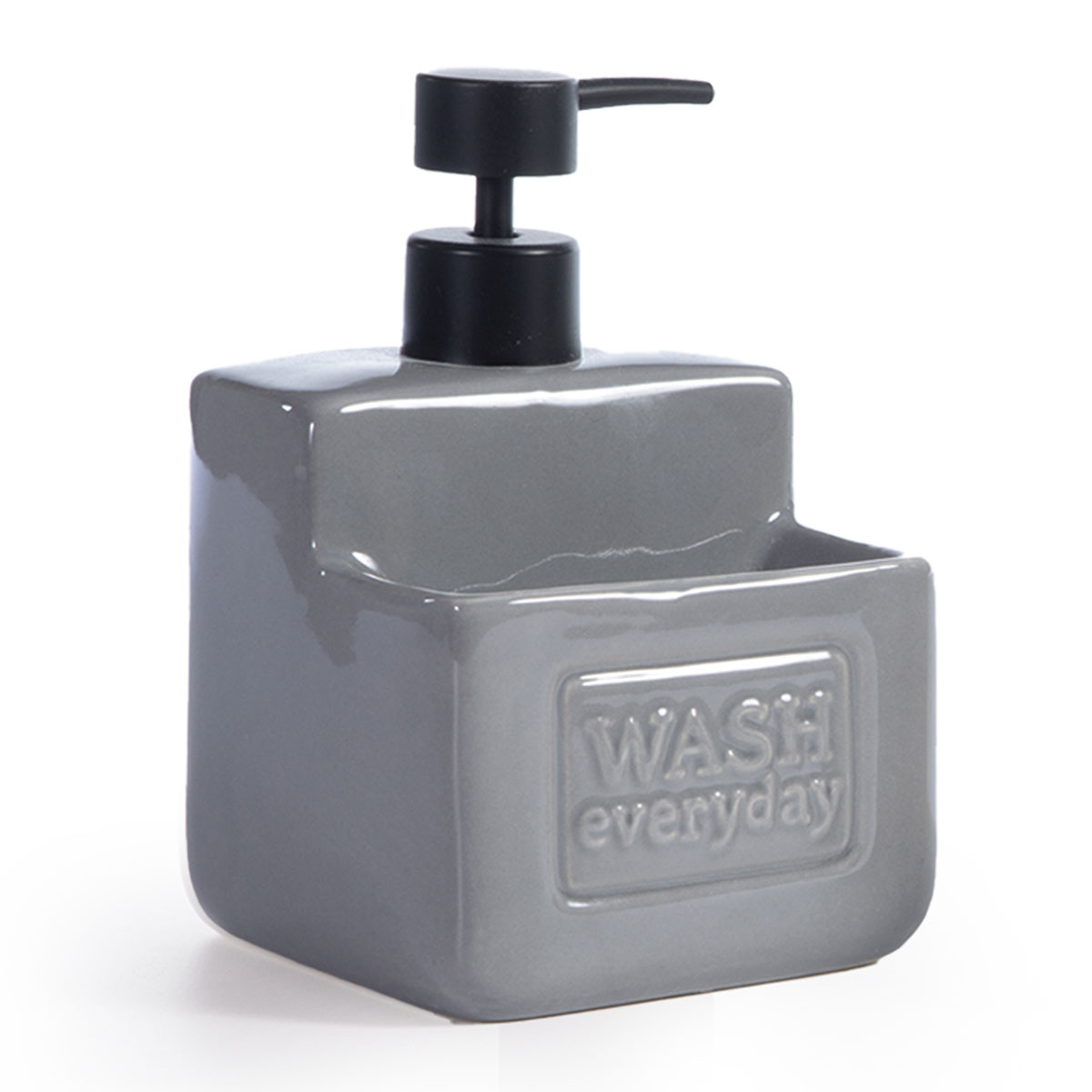 Dispenser Μπάνιου 630ml Nef-Nef Homeware Clean Grey