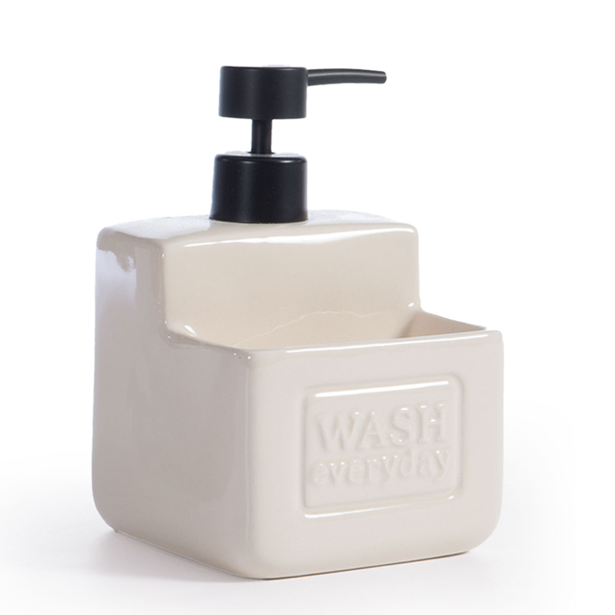 Dispenser Μπάνιου 630ml Nef-Nef Homeware Clean Off White
