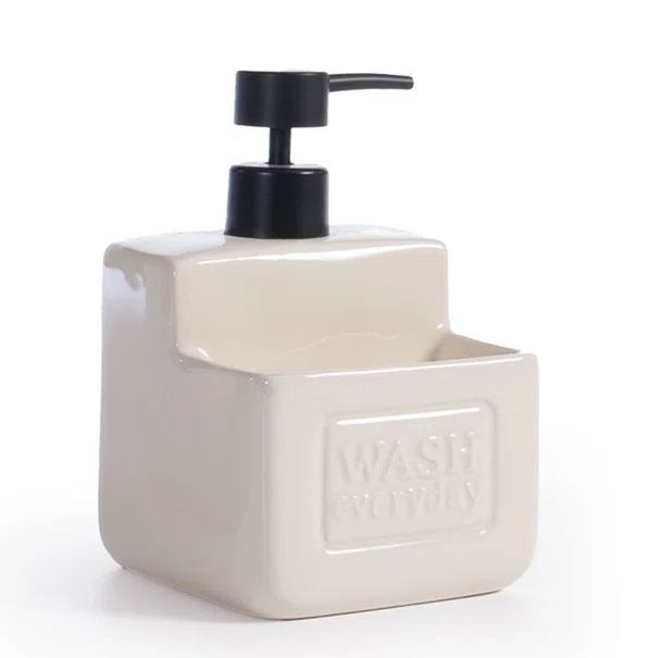 Dispenser Μπάνιου 630ml Nef-Nef Homeware Clean Off White
