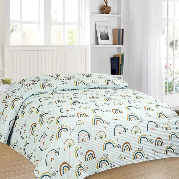 Κουβερλί Μονό (160x220) AdamHome Rainbow 6020