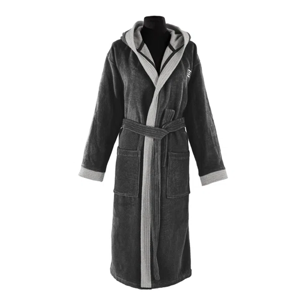 Μπουρνούζι Guy Laroche Monogram Black