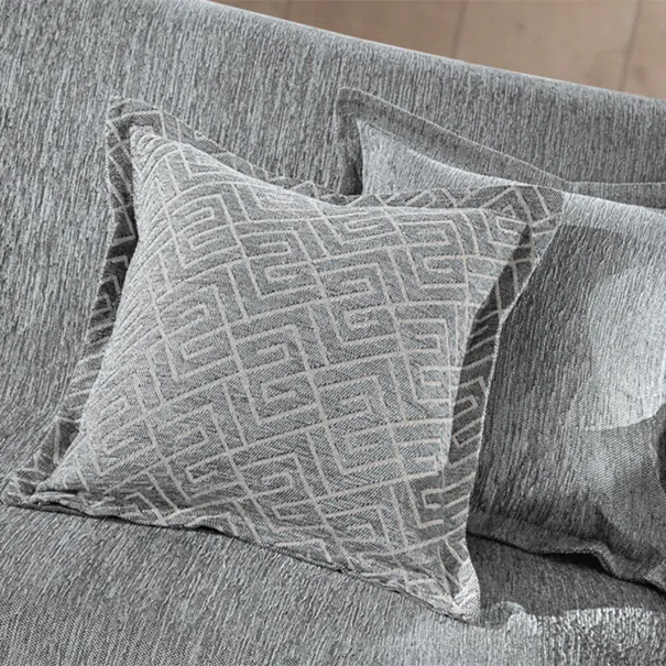 Διακοσμητική Μαξιλαροθήκη 2 Όψεων (45x45) Guy Laroche Perth Anthracite