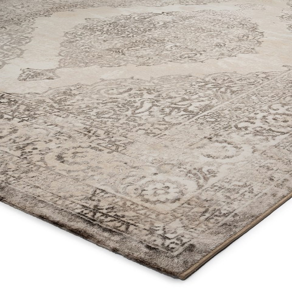 Χαλί All Season (140x200) Βιοκαρπέτ Gossip 6185A White Vizon