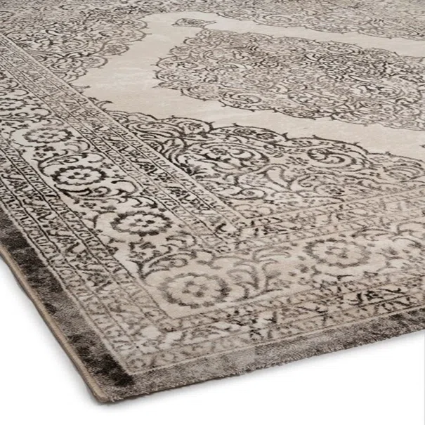 Χαλί All Season (140x200) Βιοκαρπέτ Gossip 6185A White Vizon