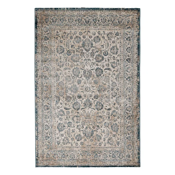 Χαλί Διαδρόμου (67x220) Βιοκαρπέτ Gossip 8504A White Blue