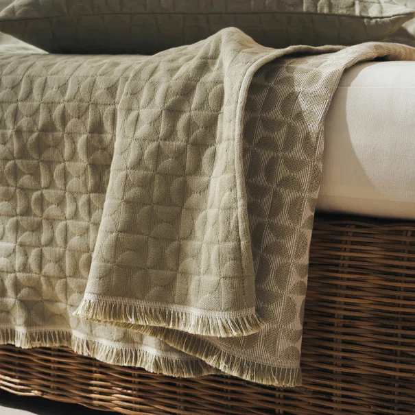 Ριχτάρι Καναπέ Διθέσιου (180x250) Gofis Home Eliena Smoke Green 402/07