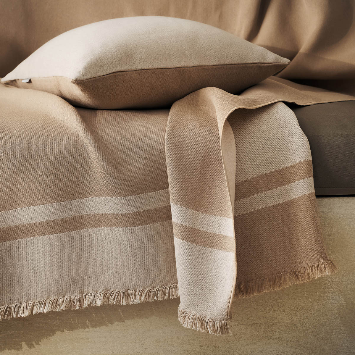 Ριχτάρι Καναπέ Διθέσιου 2 Όψεων (180X250) Gofis Home Marian Ground Beige 336 41 Λευκά Είδη Σαλονιού Ριχτάρια Καλοκαιρινά All Season Spitishop