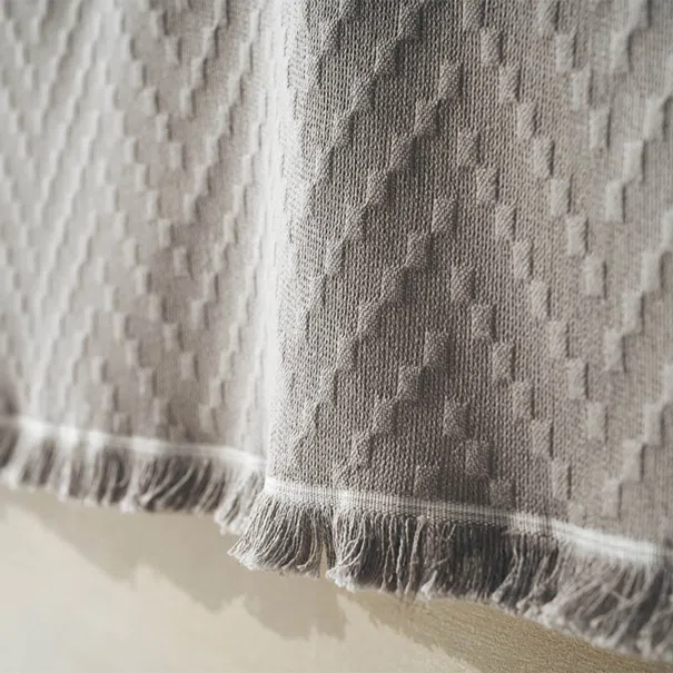 Διακοσμητική Μαξιλαροθήκη (50x50) Gofis Home Ori Rock Grey 401/15