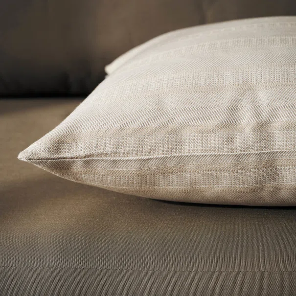 Διακοσμητική Μαξιλαροθήκη (50x50) Gofis Home Laurel Hemp Beige 731/04