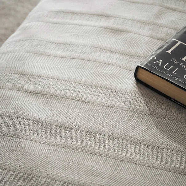 Ριχτάρι Καναπέ Τριθέσιου (180x310) Gofis Home Laurel Rock Grey 731/14