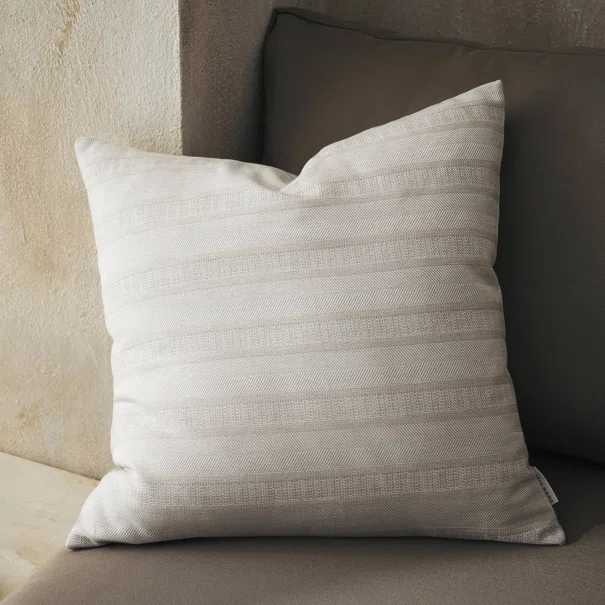 Διακοσμητική Μαξιλαροθήκη (50x50) Gofis Home Laurel Rock Grey 731/14
