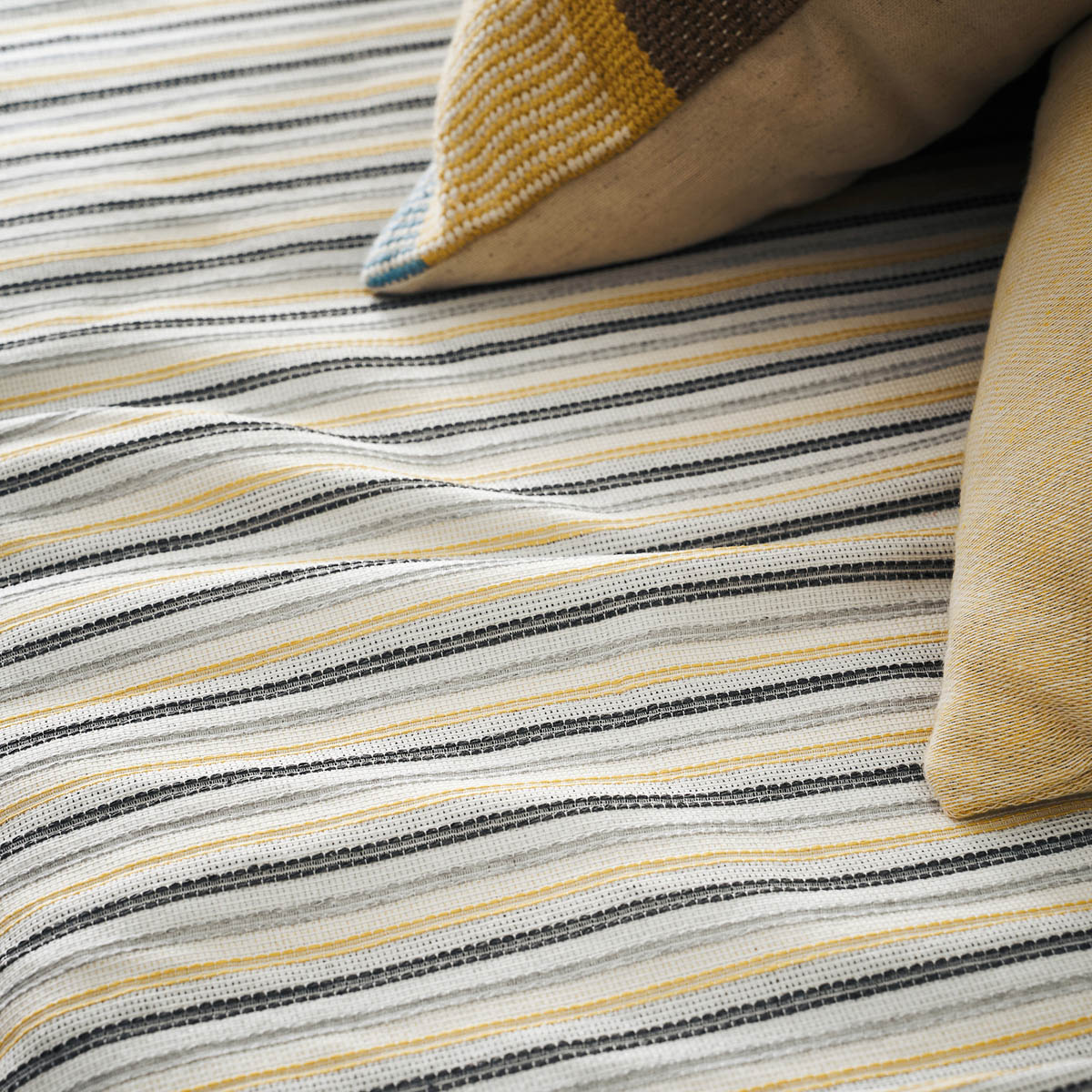 Ριχτάρι Tετραθέσιου Καναπέ (180X350) Gofis Home Clover Grey Yellow 334 01 Λευκά Είδη Σαλονιού Ριχτάρια Καλοκαιρινά All Season Spitishop