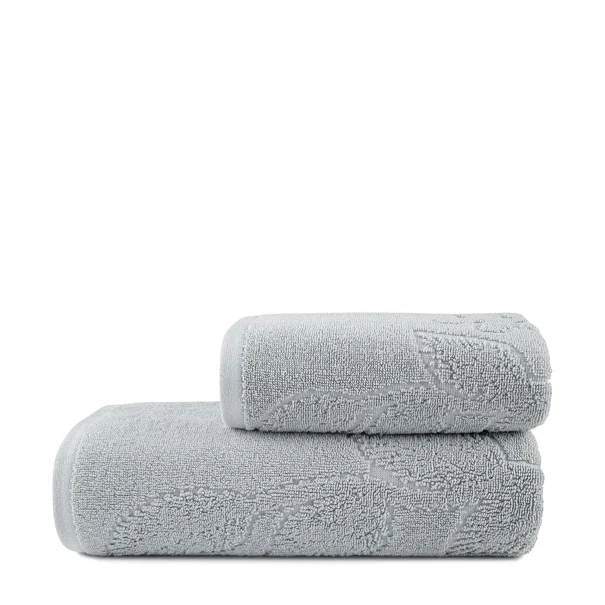 Πετσέτες Μπάνιου (Σετ 2τμχ) Nima Serenity Grey 520gsm