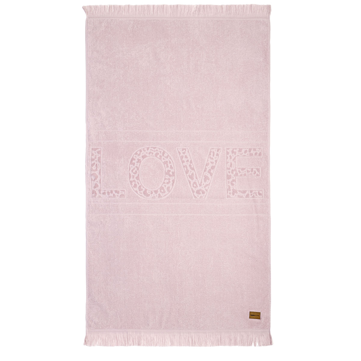 Πετσέτα Θαλάσσης (90x160) Nima Salty Love Velour Jacquard
