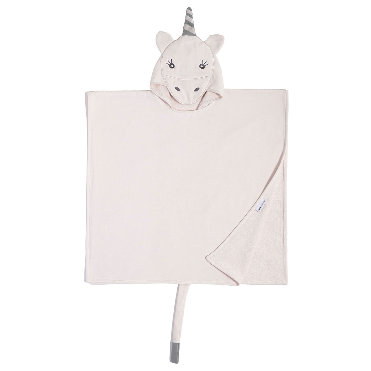 Παιδικό Πόντσο (70x70) Nima Unicorn