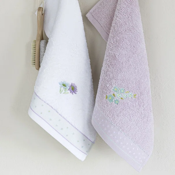 Πετσέτες Χεριών (Σετ 2τμχ) Nima Lavender 420gsm