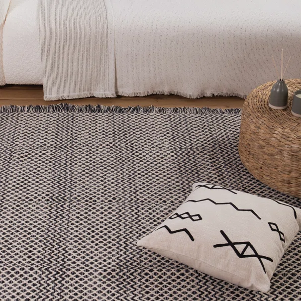 Χαλί Διαδρόμου (65x130) Nef-Nef Homeware Athena Black