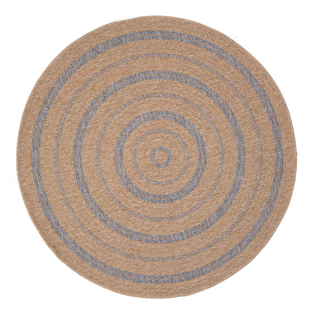Στρογγυλό Χαλί Καλοκαιρινό (Φ240) Royal Carpet Avanos 8863 Denim