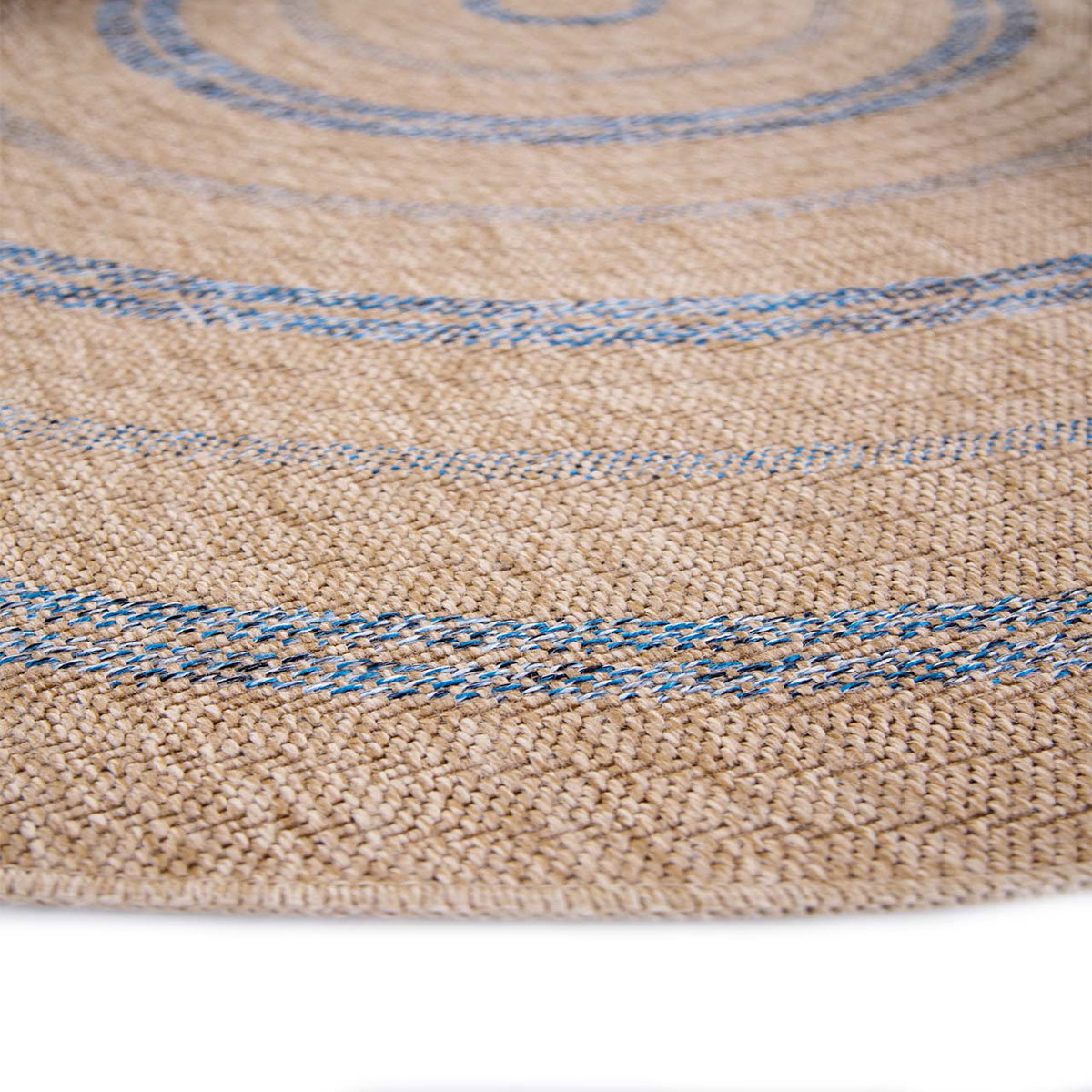 Στρογγυλό Χαλί Καλοκαιρινό (Φ240) Royal Carpet Avanos 8863 Denim